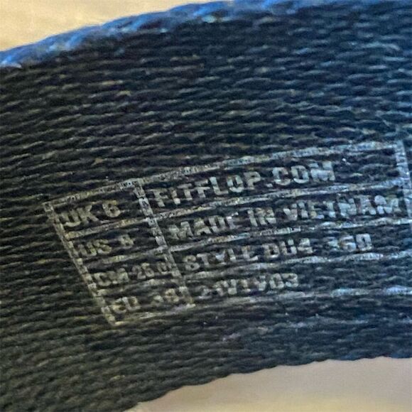 FitFlop Surfa Men\'s Thong Sandals Size 8 Blue Casual Summer Comfort main image 8